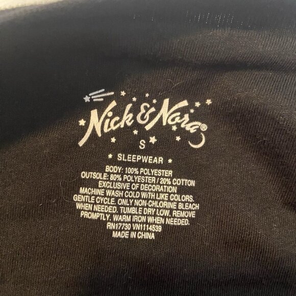 Nick & Nora Pajamas PJs Animal Print Fleece Footie Footed Costume Cheetah Size S - Picture 8 of 11